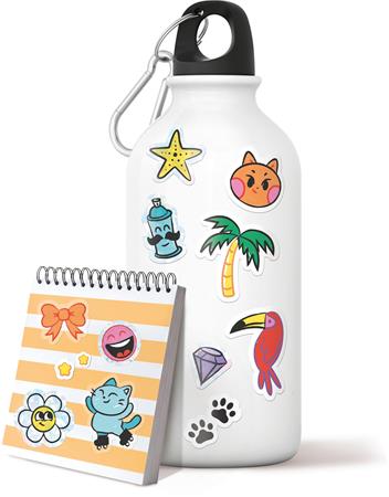 Tetoválás- és matricakészítő készlet utántöltő, MAPED CREATIV "Tattoos & Stickers"